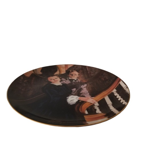 Gone With the Wind MELANIE AND ASHLEY Collector's Plate MGM Anniversary 1989 VTG - Picture 4 of 6